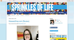 Desktop Screenshot of molliessprinklesoflife.com